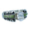 Southwestern Sterling Silver Turquoise Inlay Cubic Zirconia Ring Size 6 LX113098
